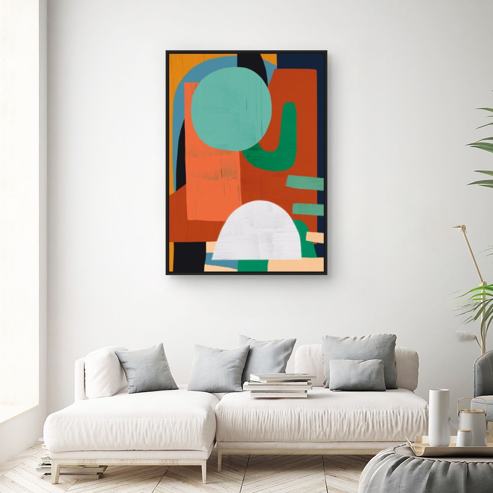 Tableau Art abstrait dynamique