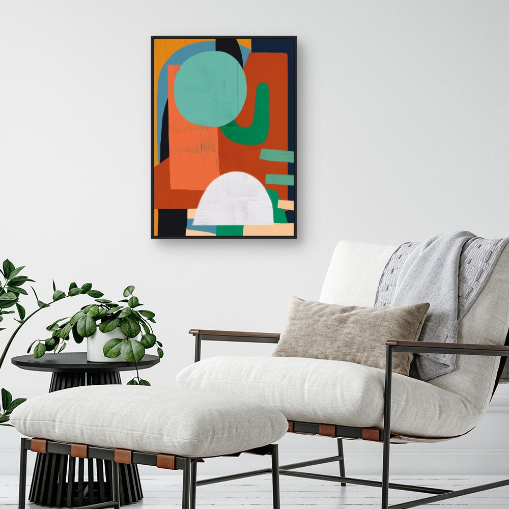 Tableau Art abstrait dynamique