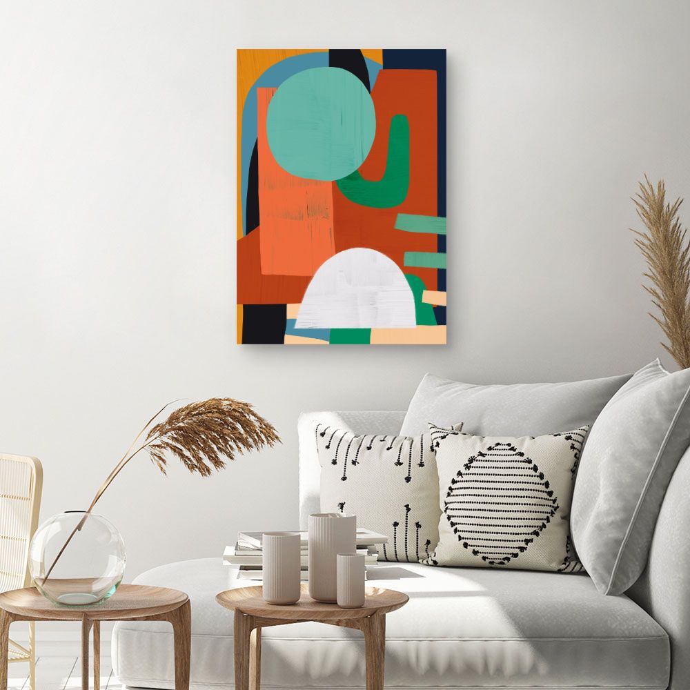 Tableau Art abstrait dynamique