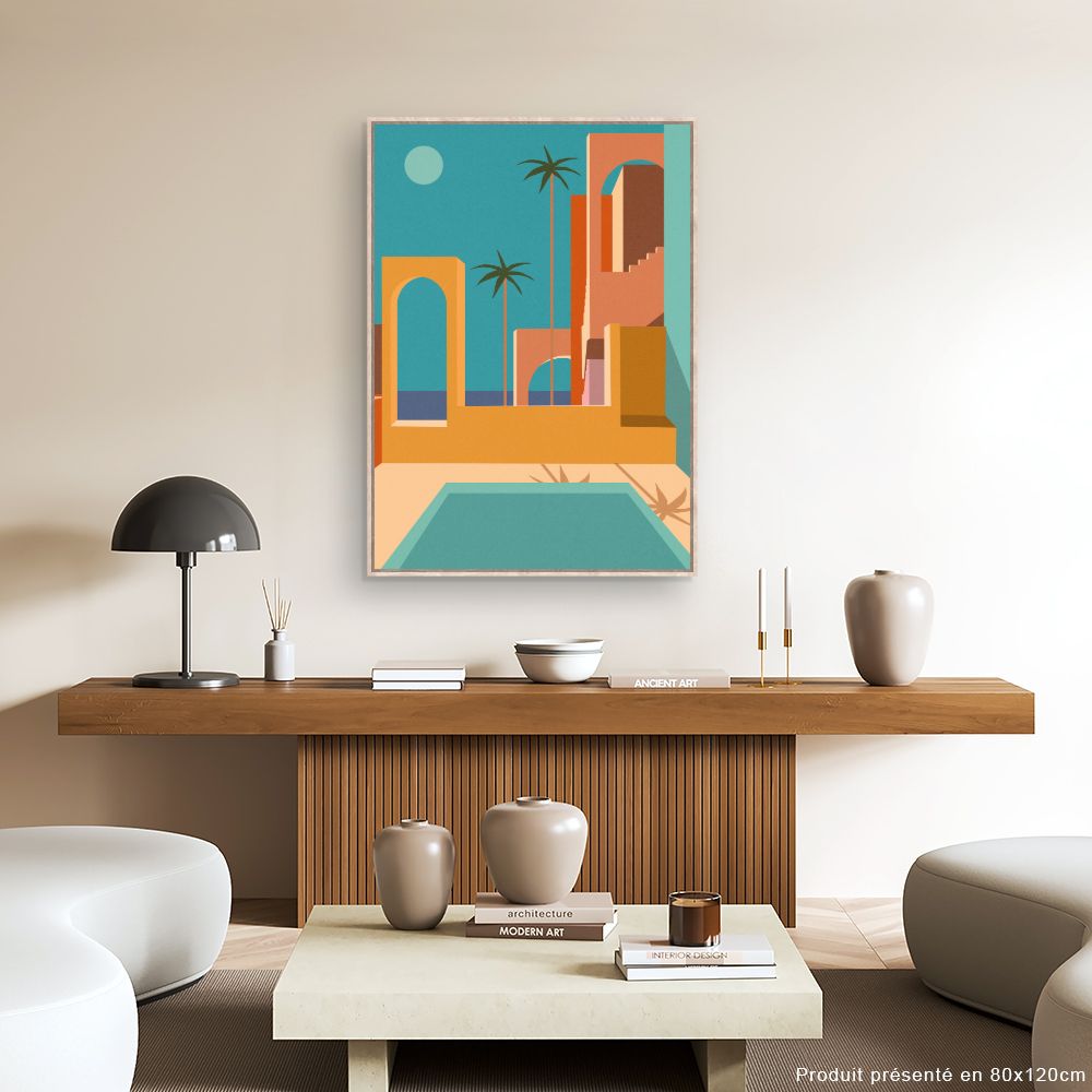 Tableau Architecture exotique