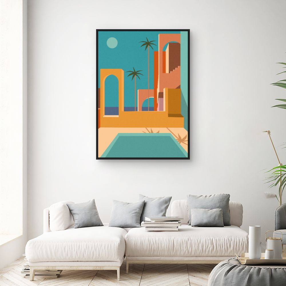 Tableau Architecture exotique