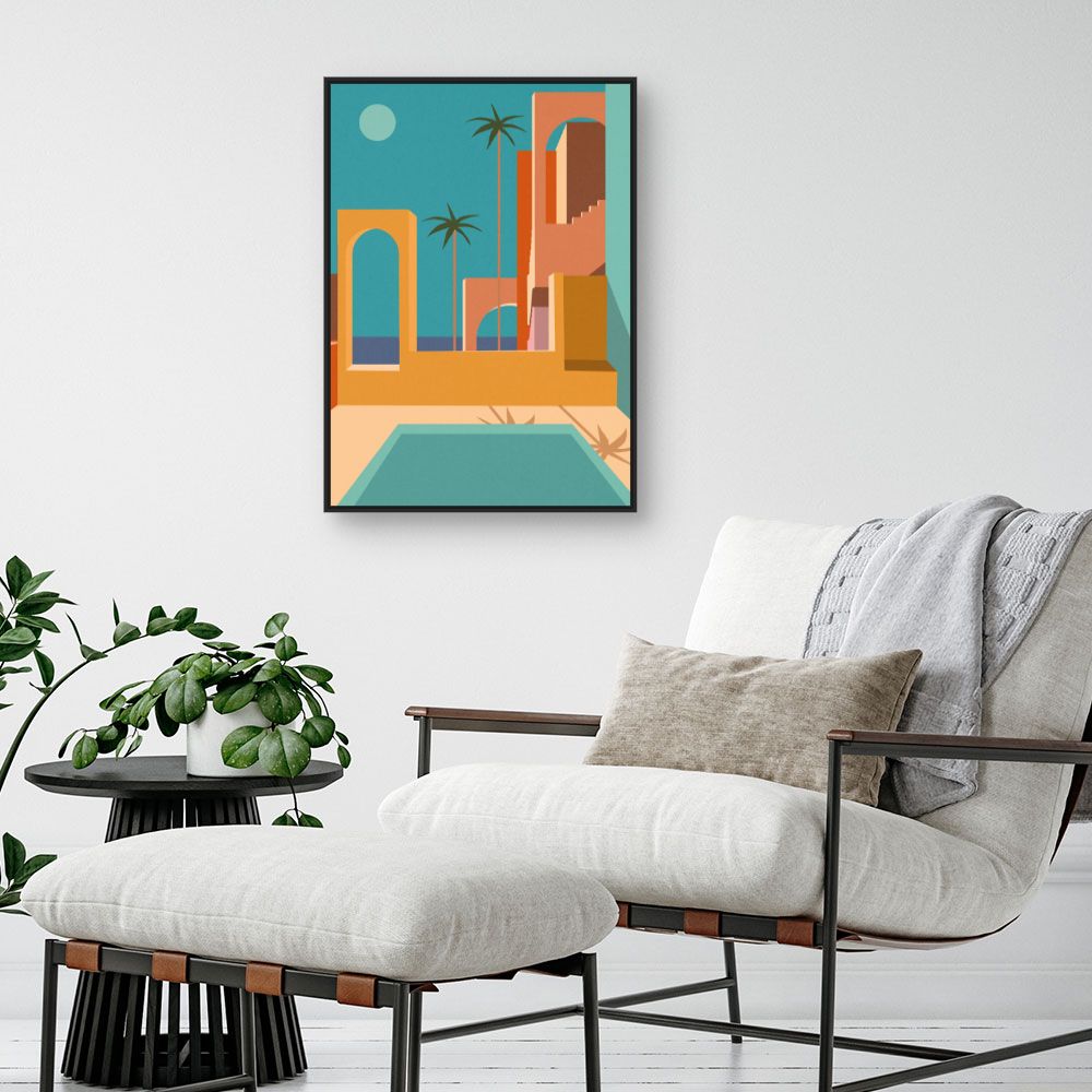 Tableau Architecture exotique