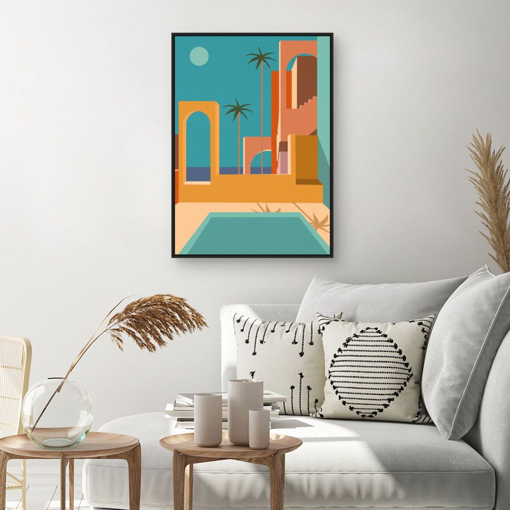 Tableau Architecture exotique