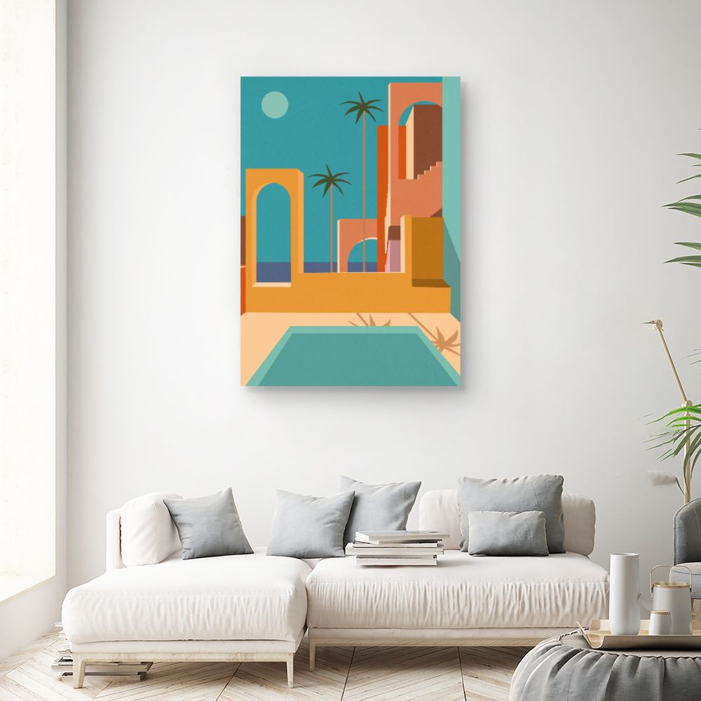 Tableau Architecture exotique