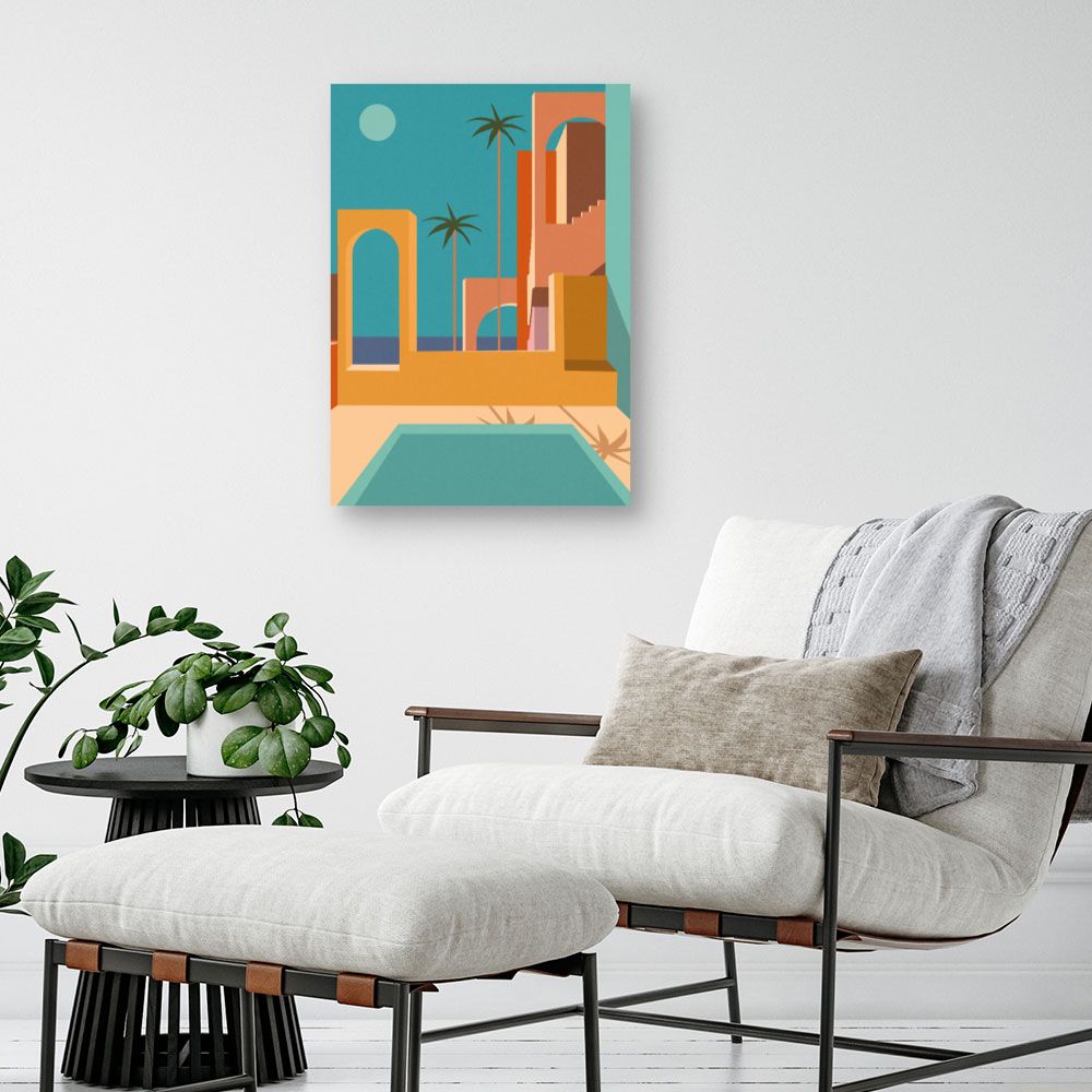 Tableau Architecture exotique