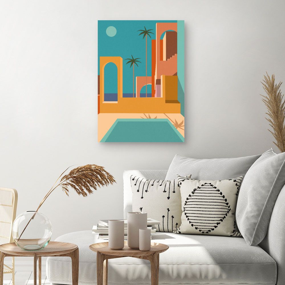 Tableau Architecture exotique