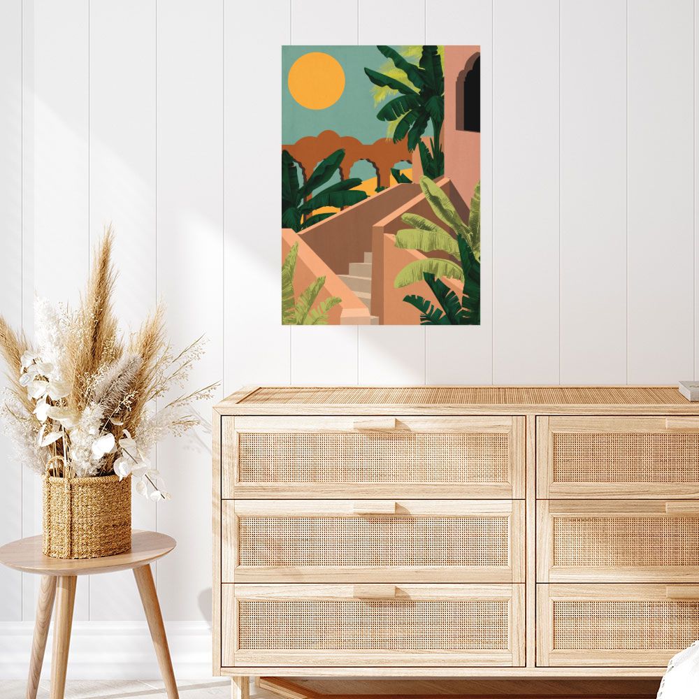 Affiche Évasion tropicale