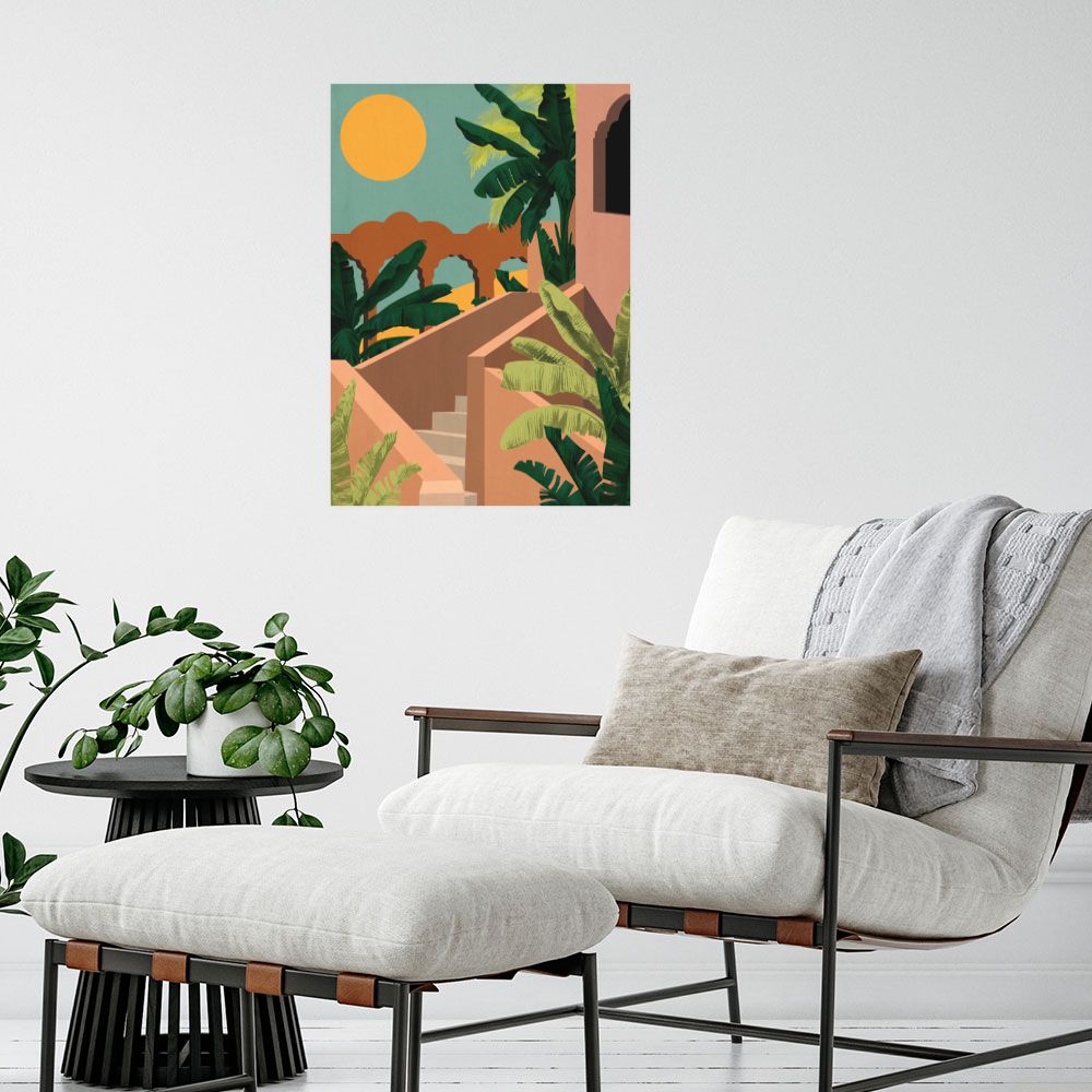 Affiche Évasion tropicale