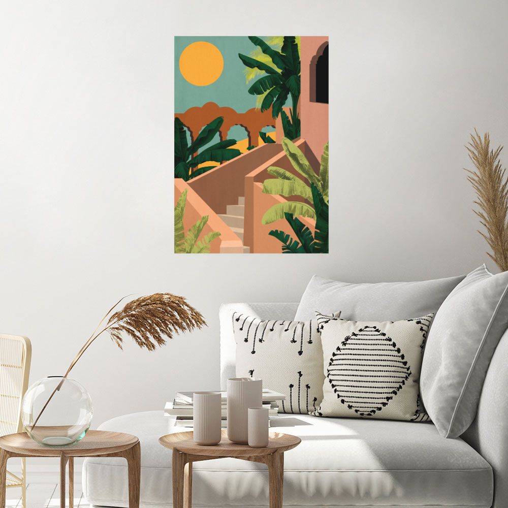 Affiche Évasion tropicale