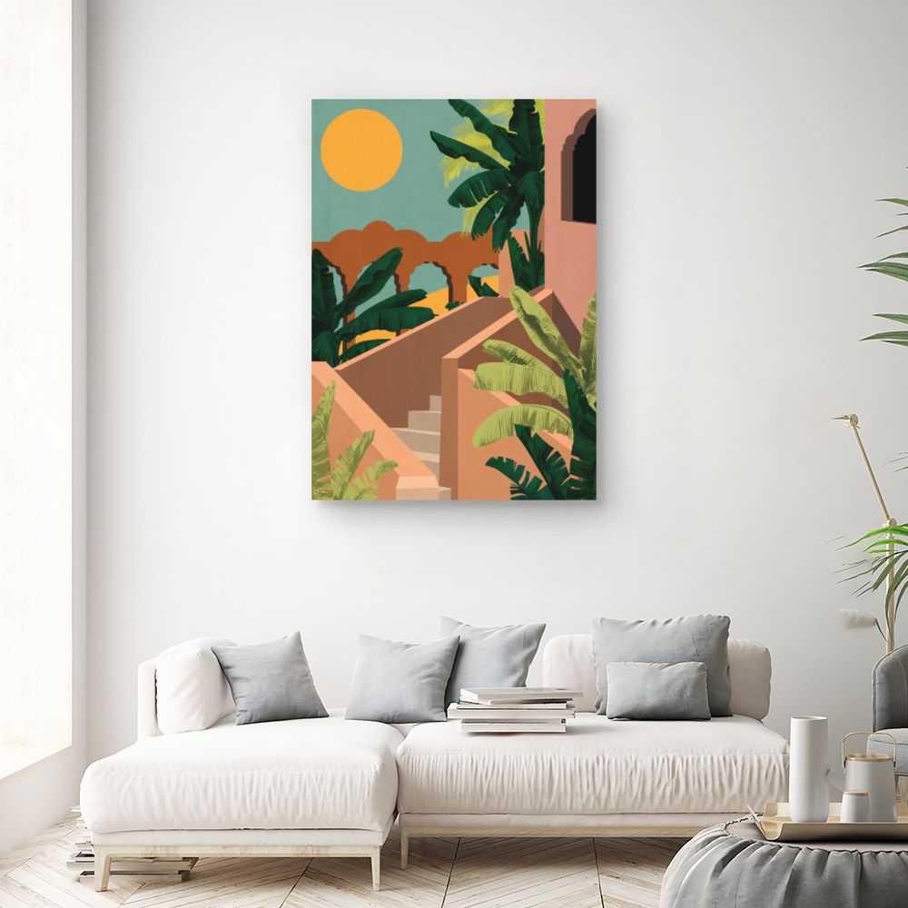 Tableau Escapade tropicale ensoleillée