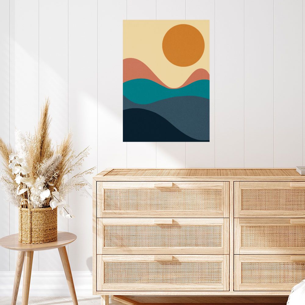 Affiche Paysage minimaliste