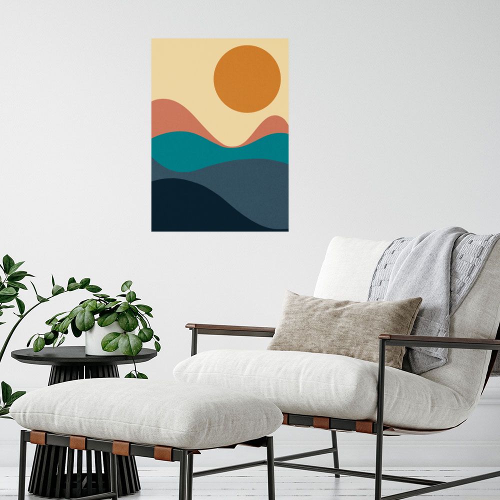 Affiche Paysage minimaliste