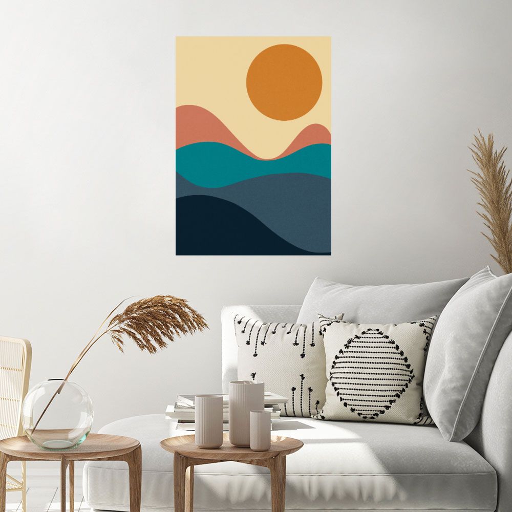Affiche Paysage minimaliste