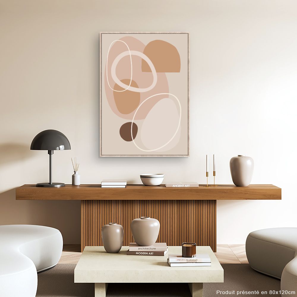 Tableau Formes abstraites élégantes