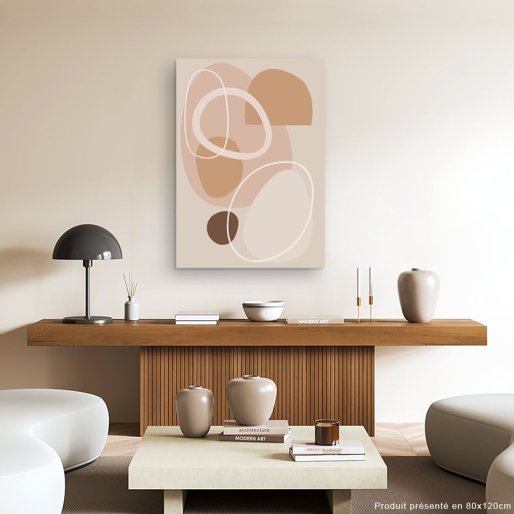 Tableau Formes abstraites élégantes