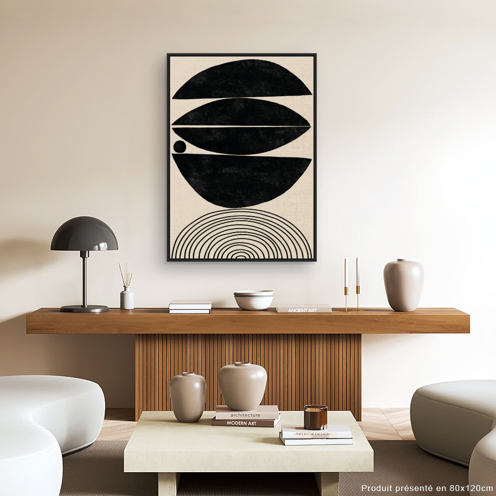 Tableau Formes abstraites modernes