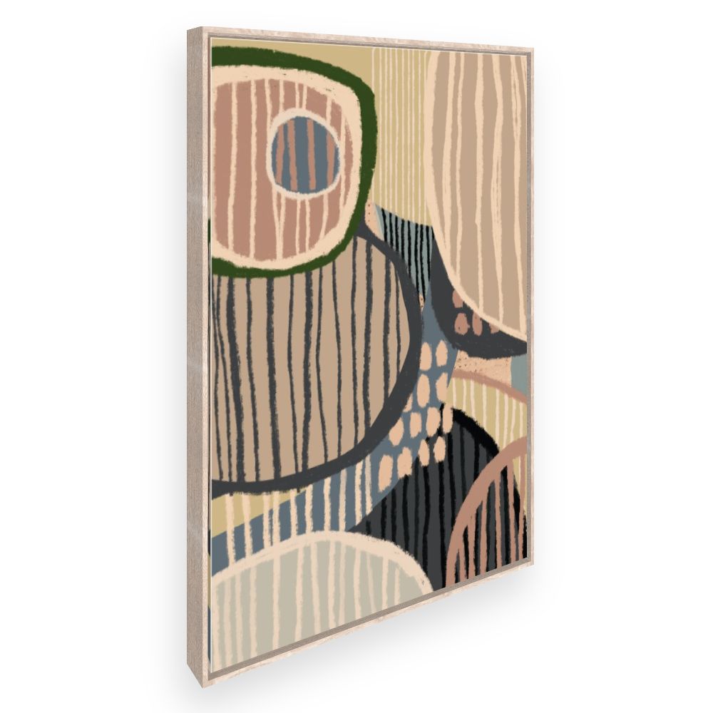 Toile Motifs organiques