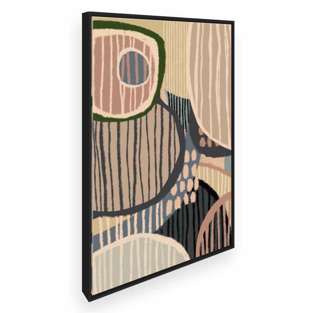 Toile Motifs organiques