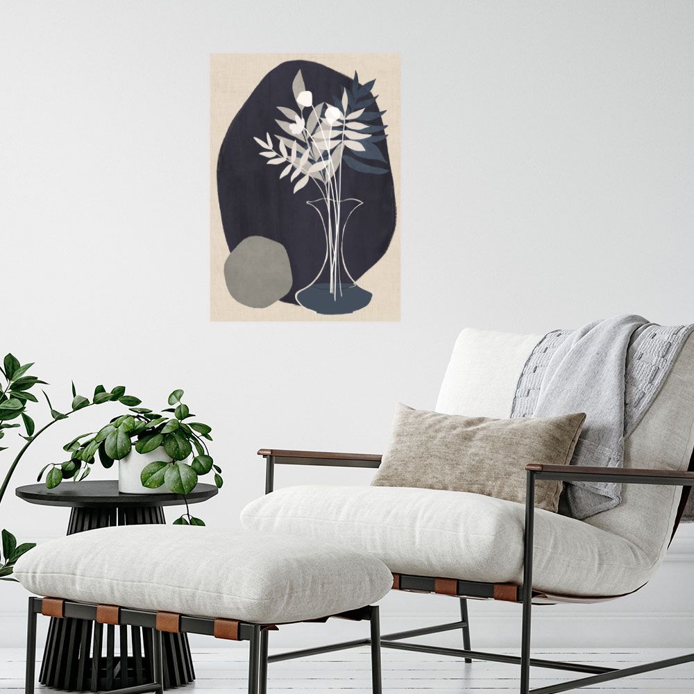 Affiche Élégance florale moderne