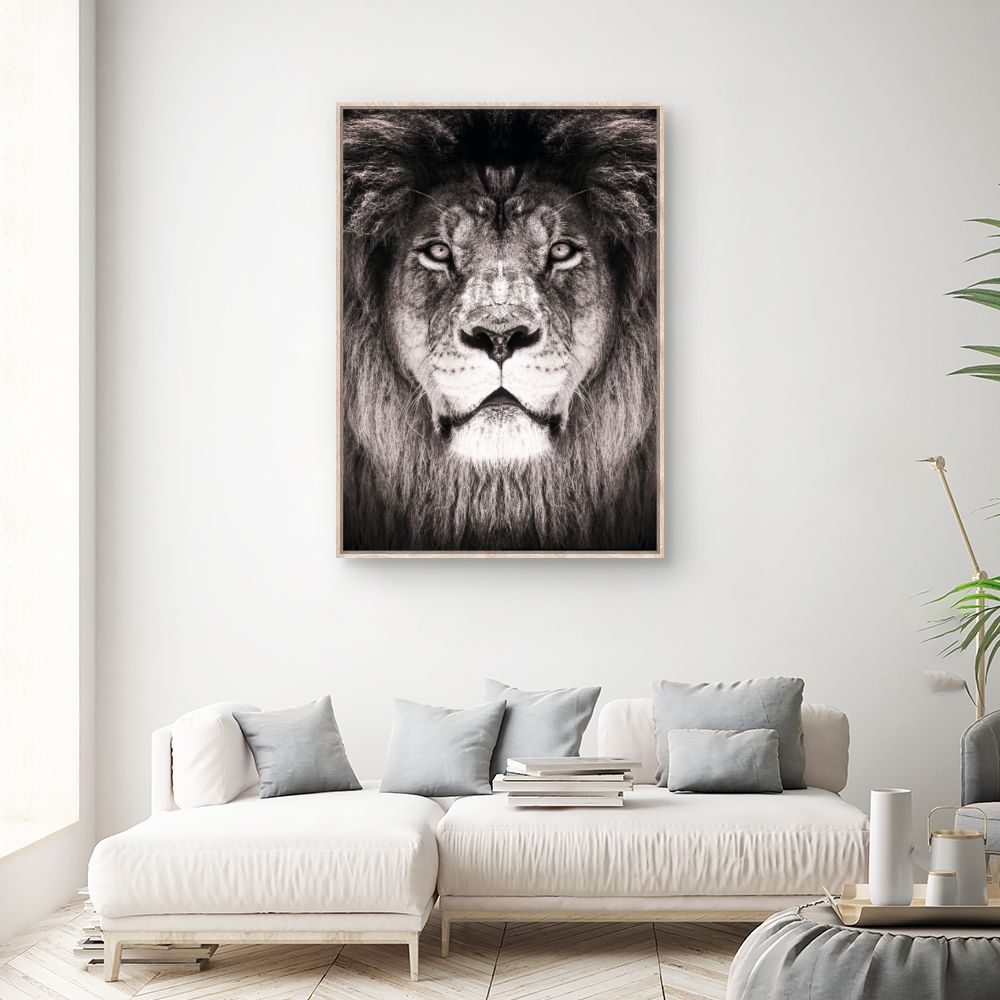 Tableau Regard perçant majestueux