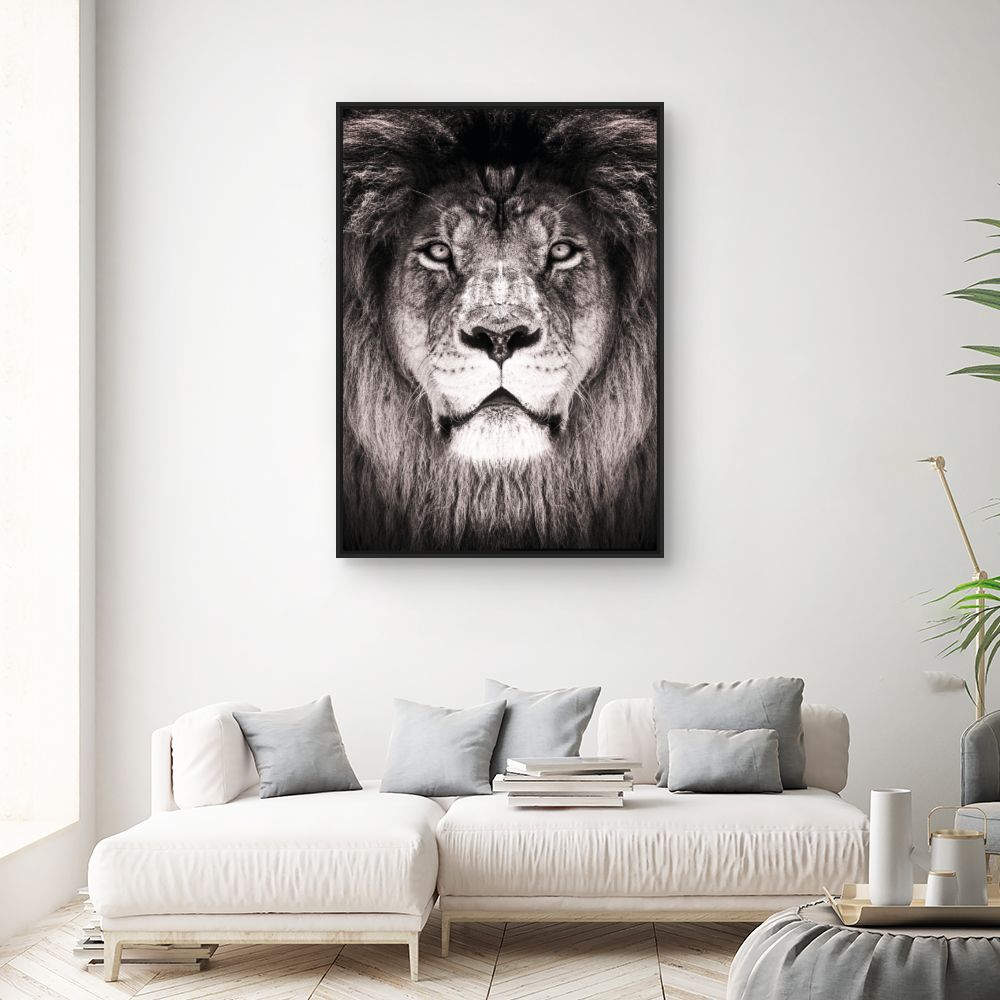 Tableau Regard perçant majestueux