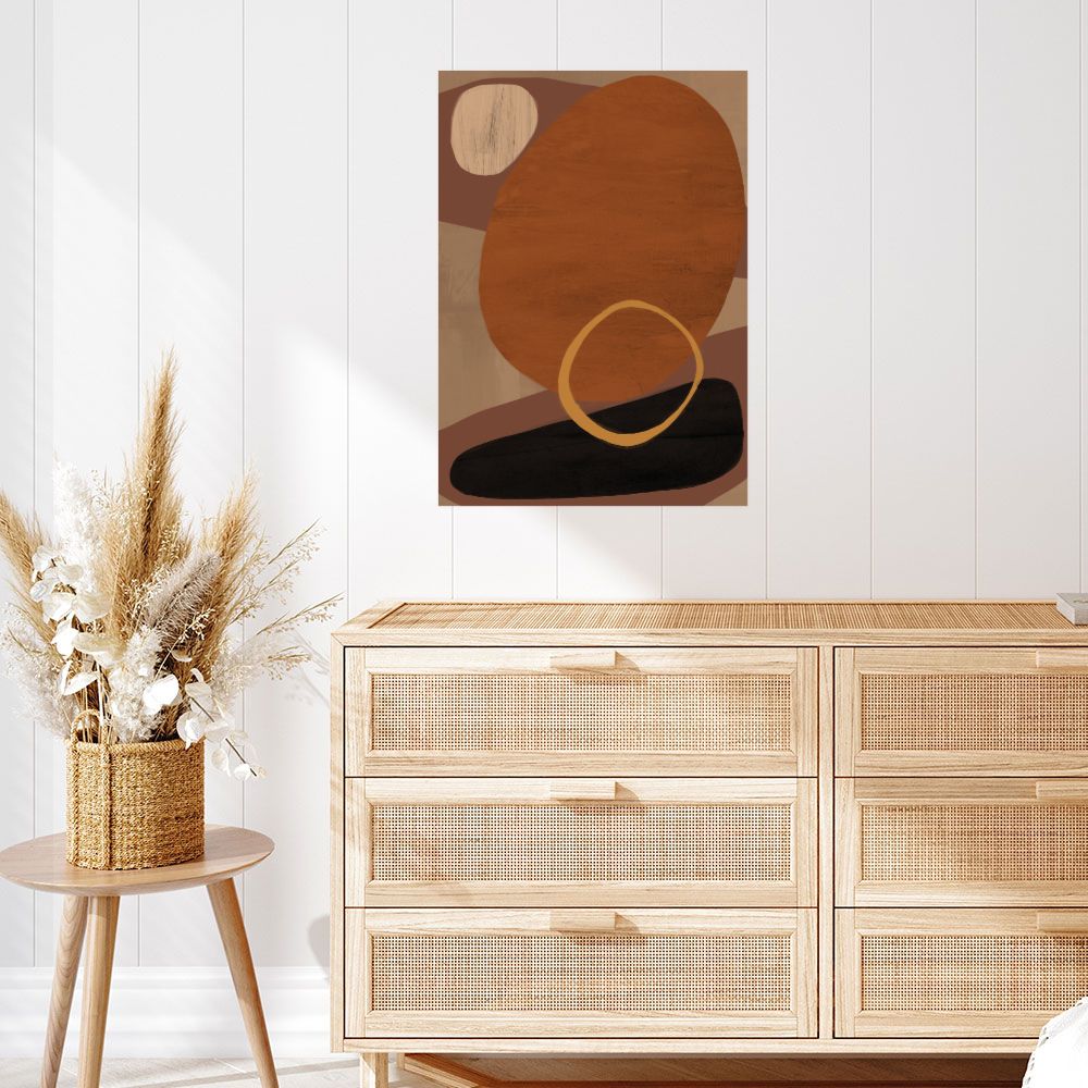 Affiche Formes organiques modernes