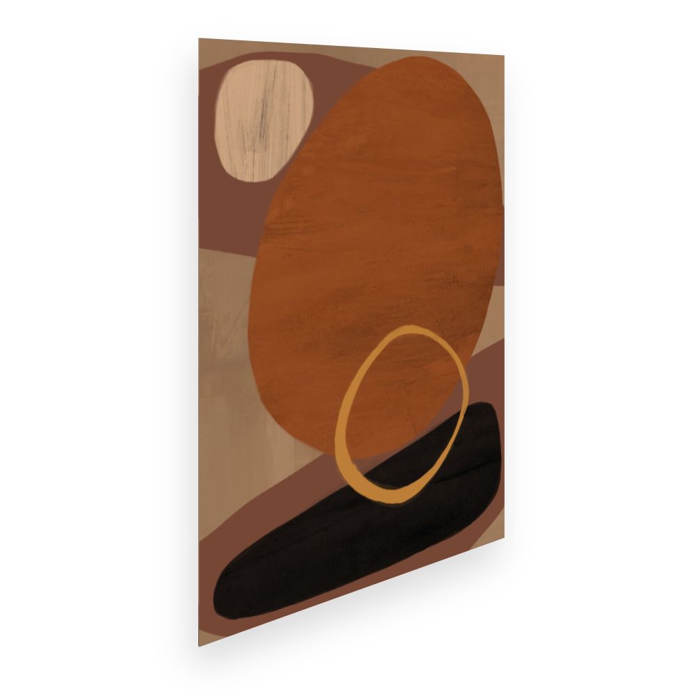 Affiche Formes organiques modernes