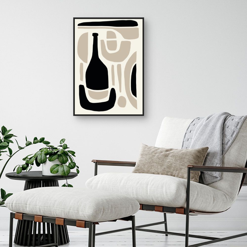 Tableau Formes abstraites modernes