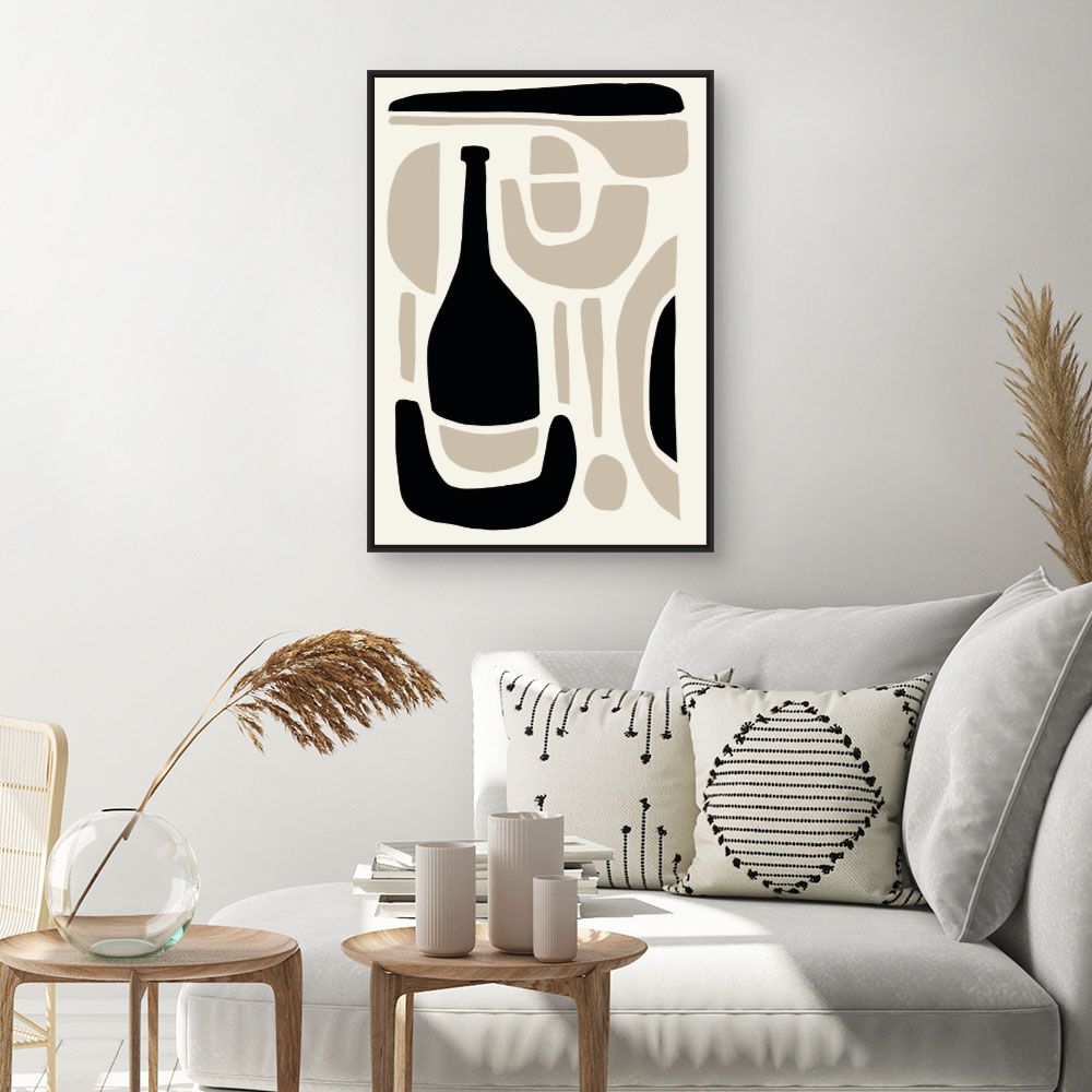 Tableau Formes abstraites modernes