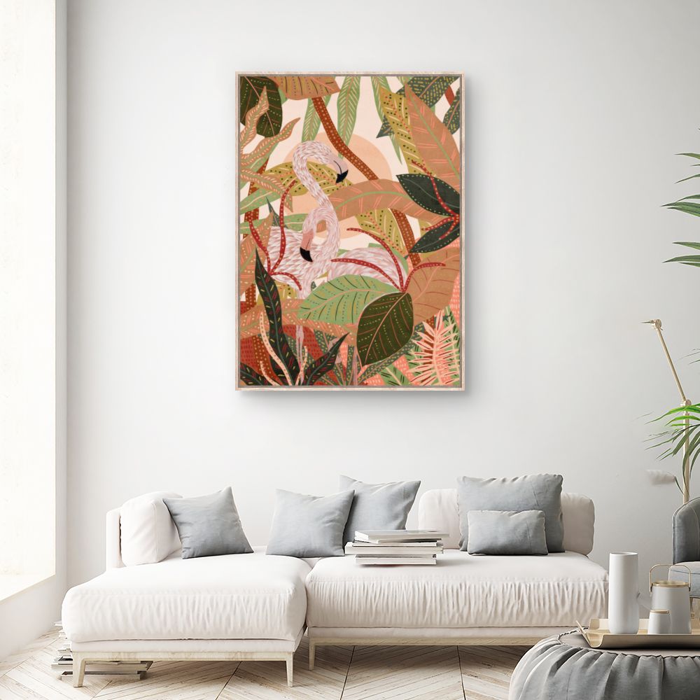 Tableau Jungle exotique