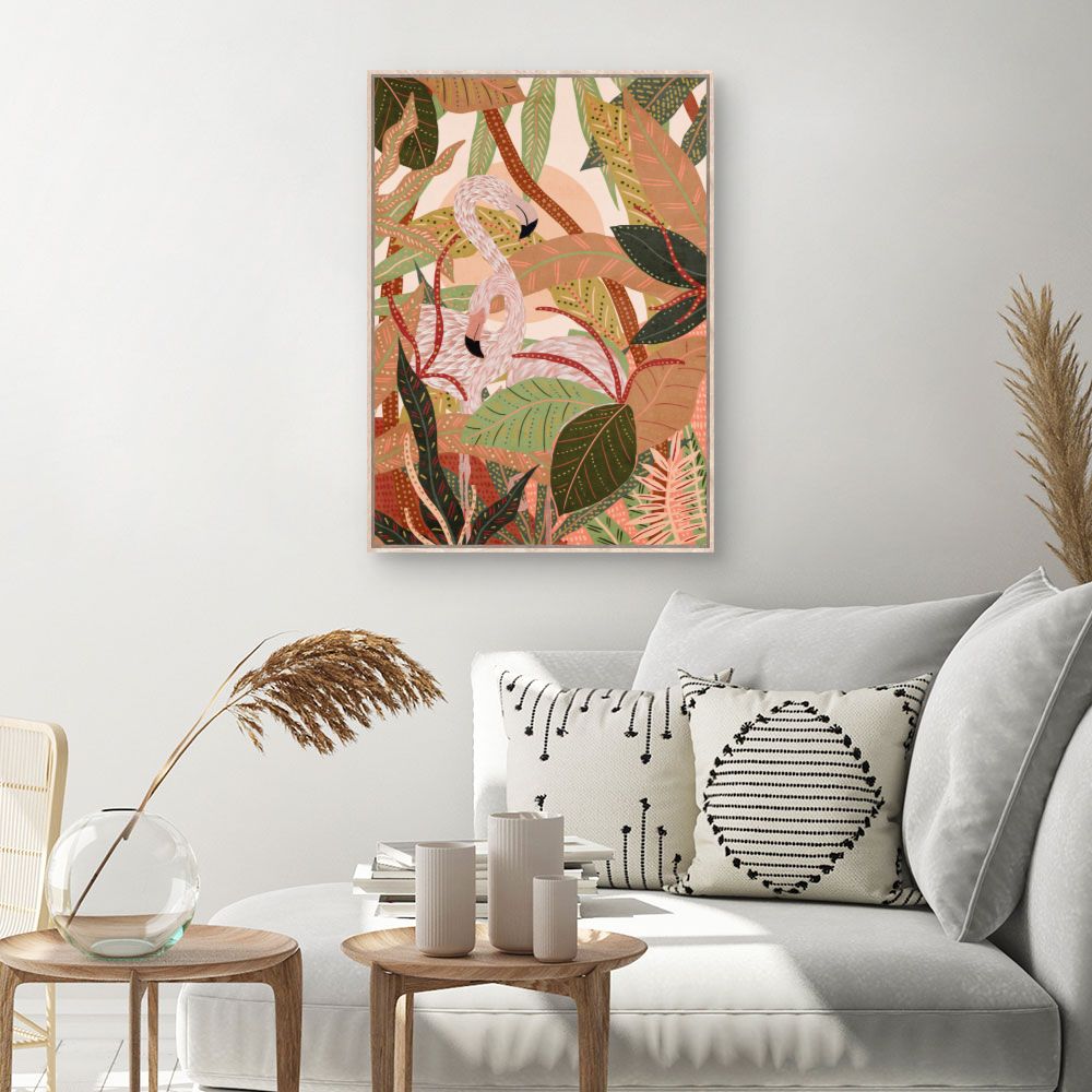 Tableau Jungle exotique