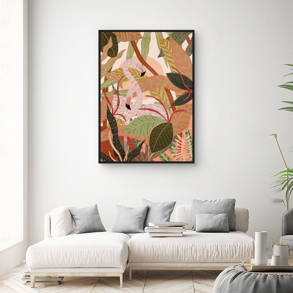Tableau Jungle exotique