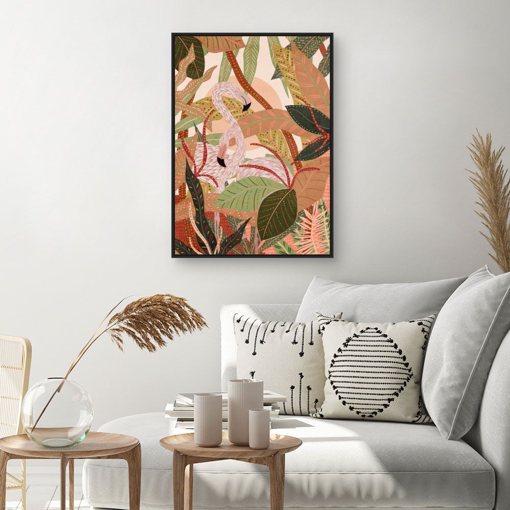 Tableau Jungle exotique