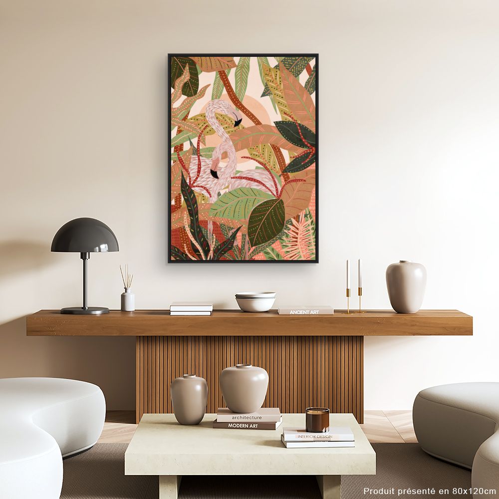 Tableau Jungle exotique