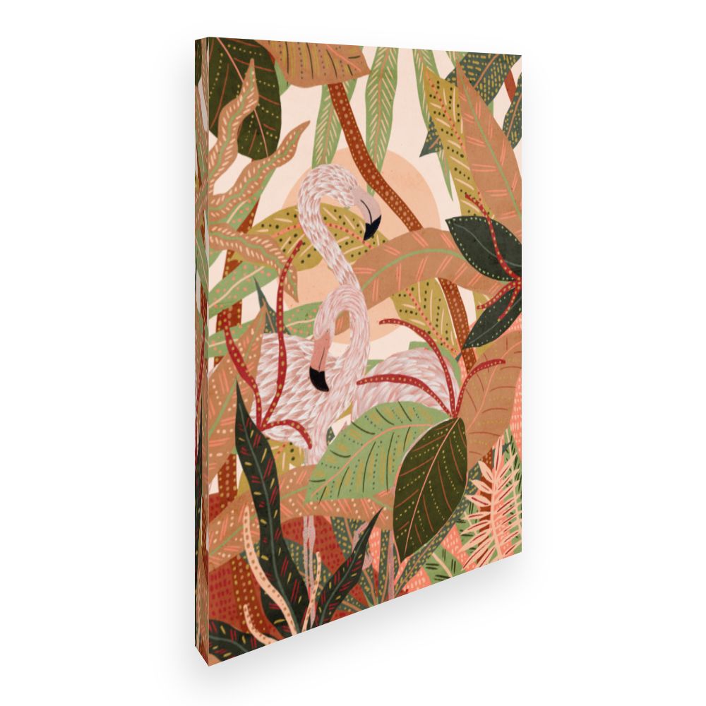 Toile Jungle exotique