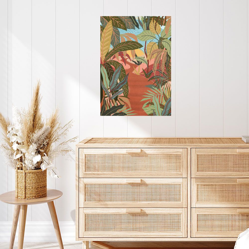 Affiche Jungle exotique