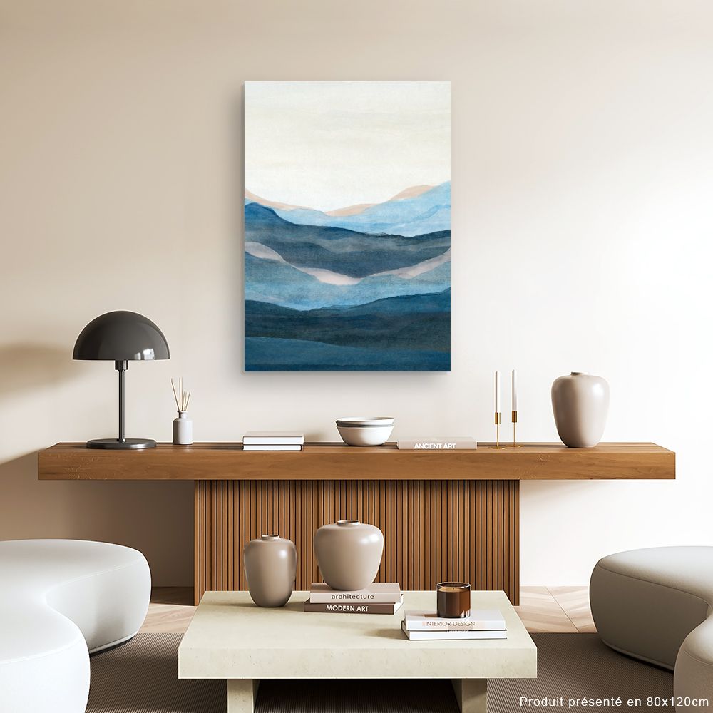 Tableau Paysage montagneux apaisant