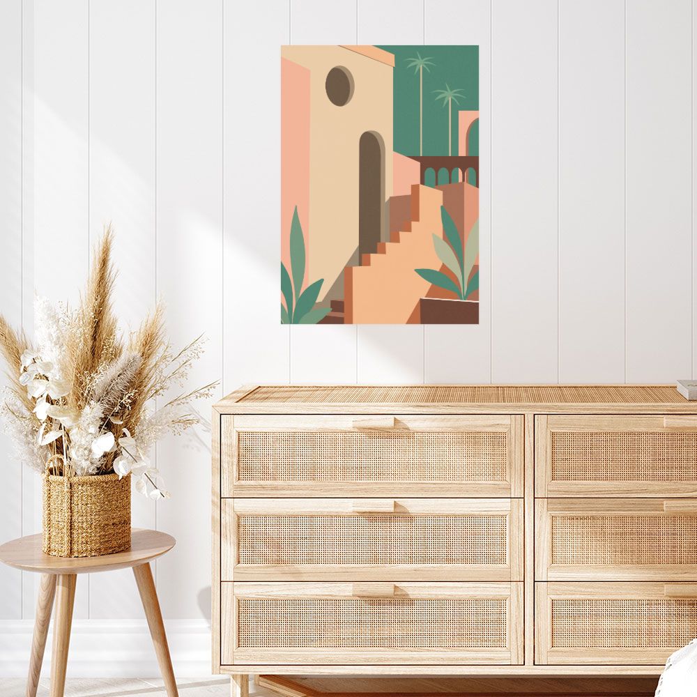 Affiche Architecture exotique