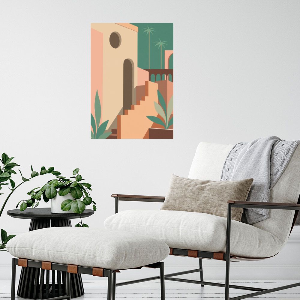 Affiche Architecture exotique