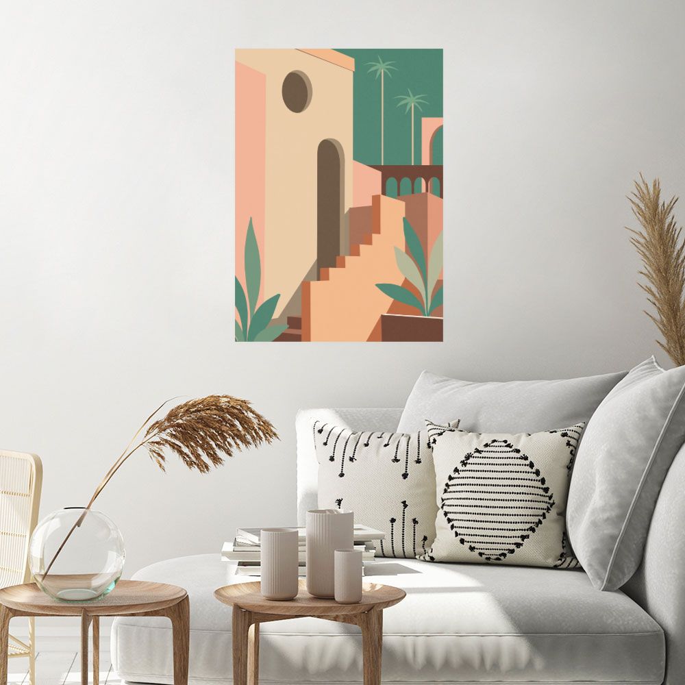 Affiche Architecture exotique