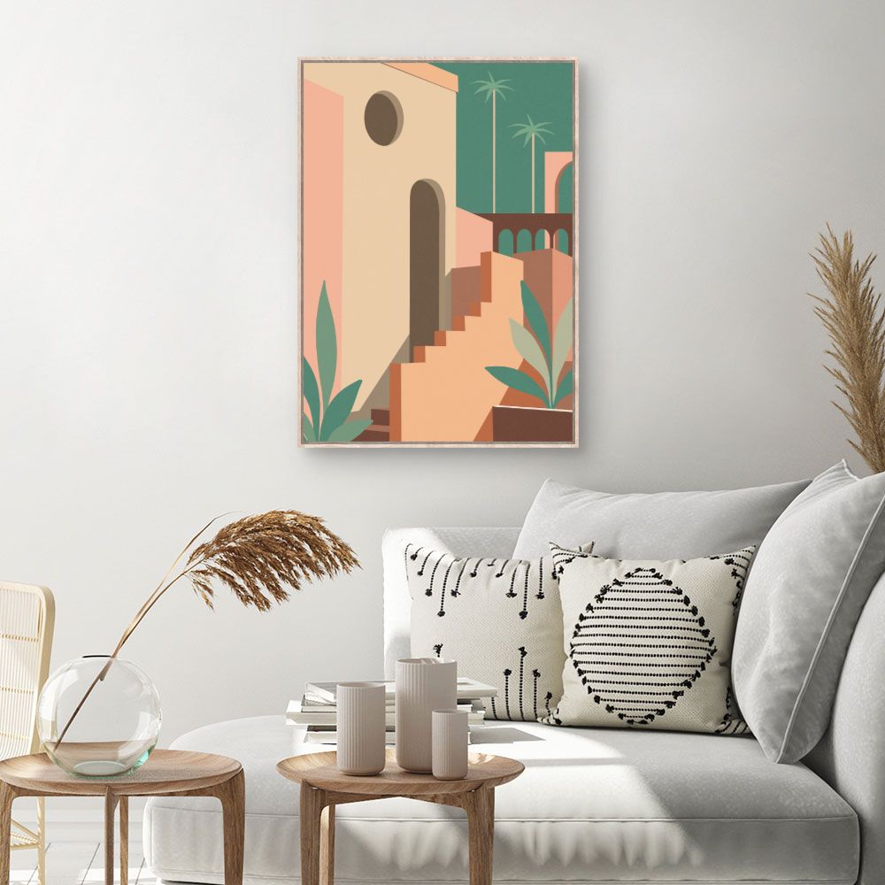 Tableau Architecture tropicale