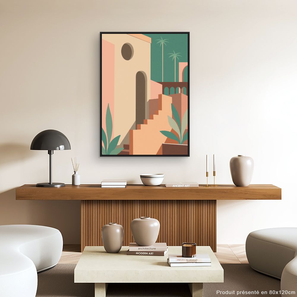 Tableau Architecture tropicale