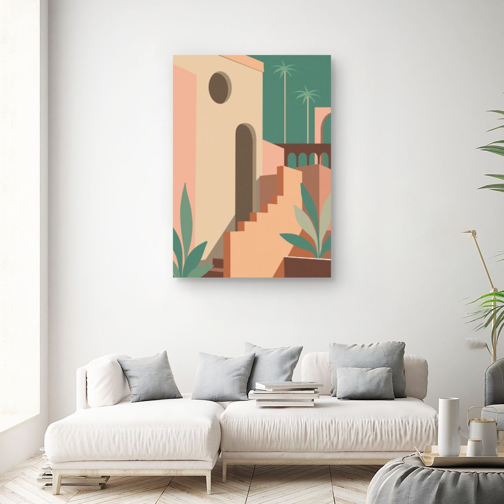 Tableau Architecture tropicale