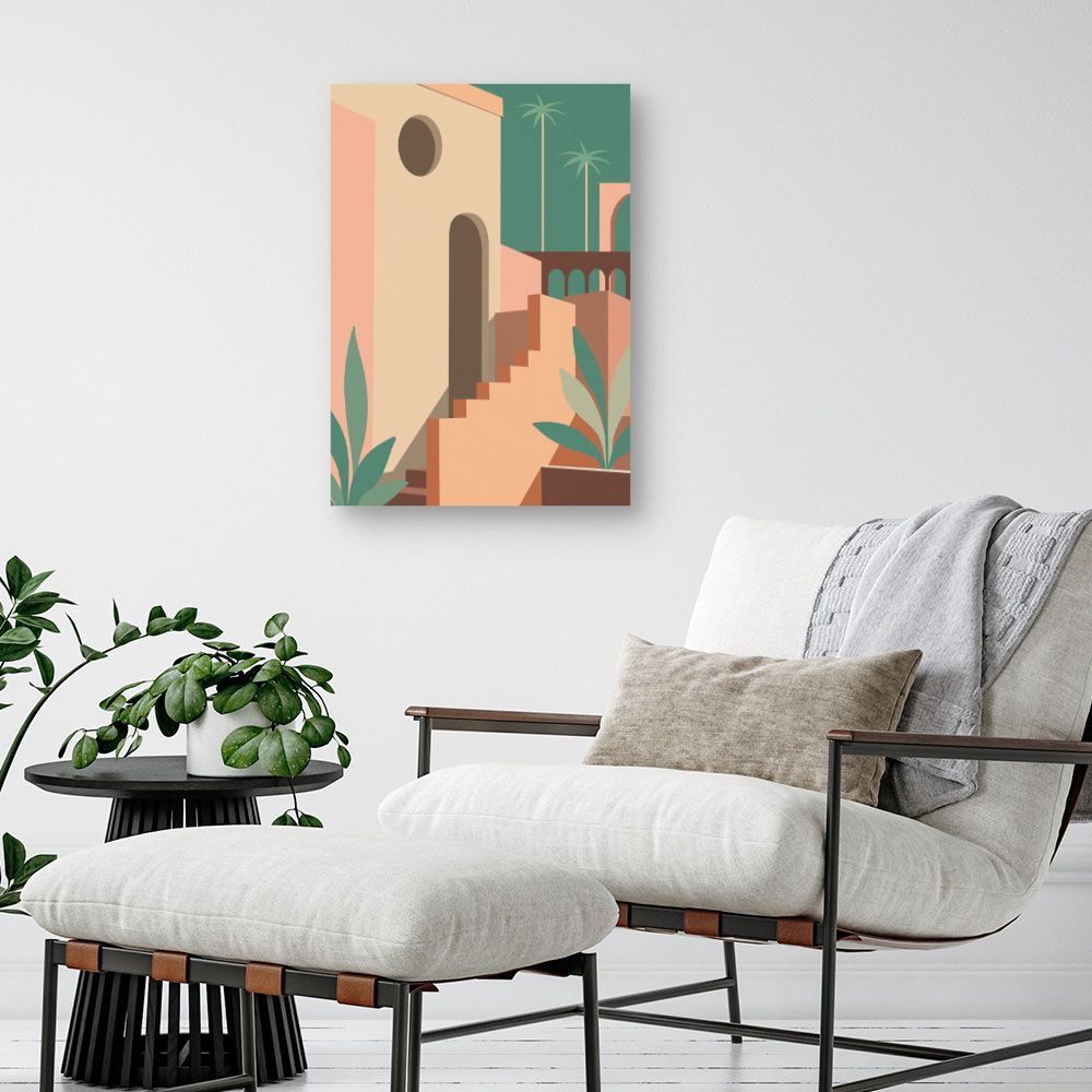 Tableau Architecture tropicale