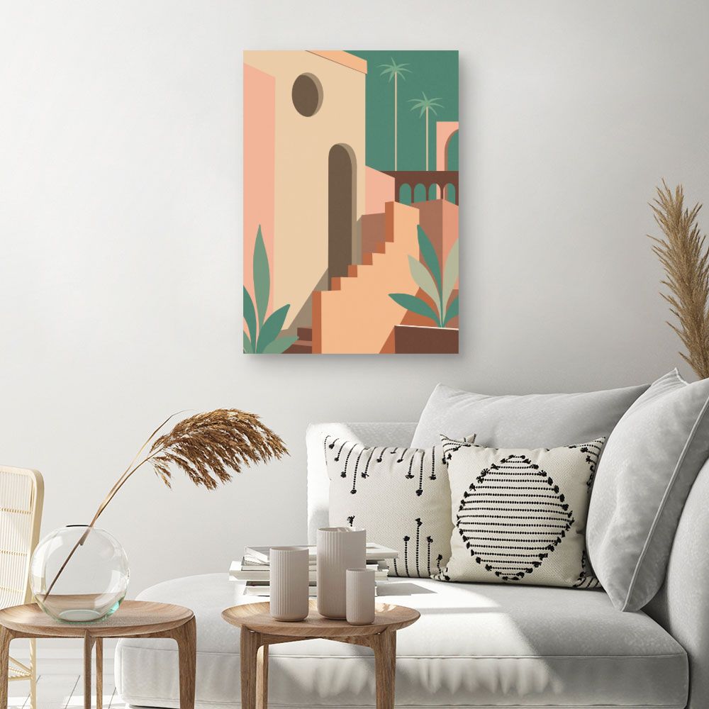 Tableau Architecture tropicale