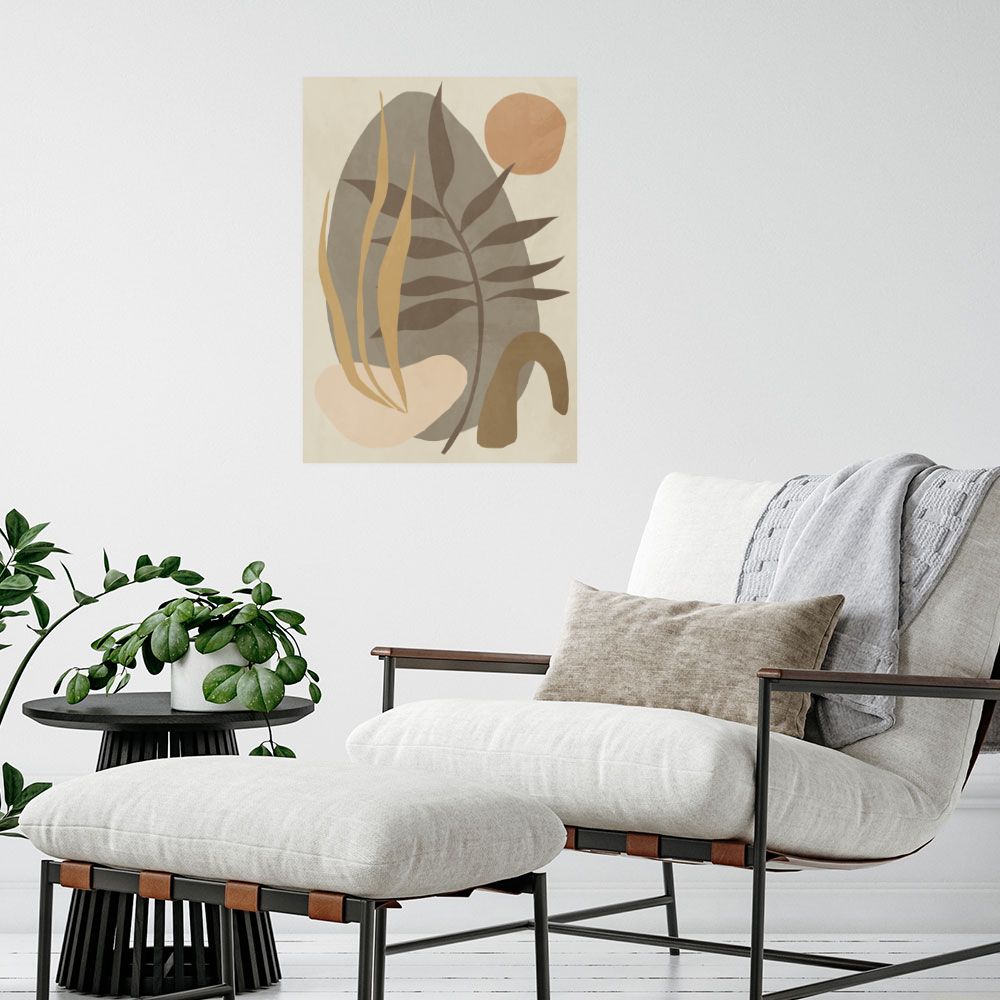 Affiche Formes naturelles apaisantes