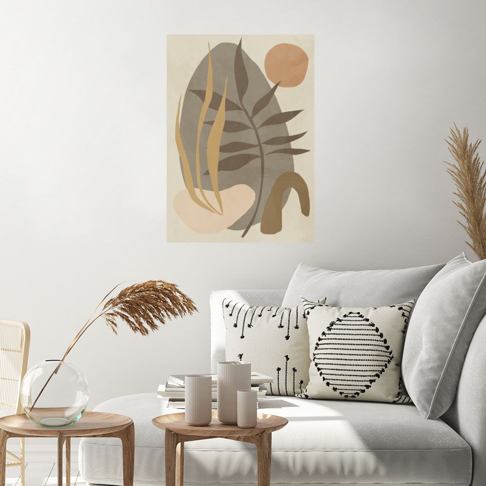 Affiche Formes naturelles apaisantes