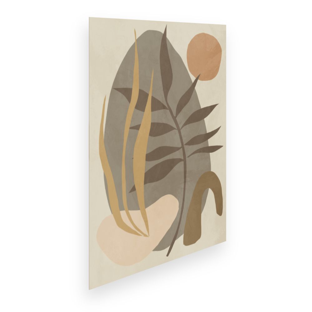 Affiche Formes naturelles apaisantes