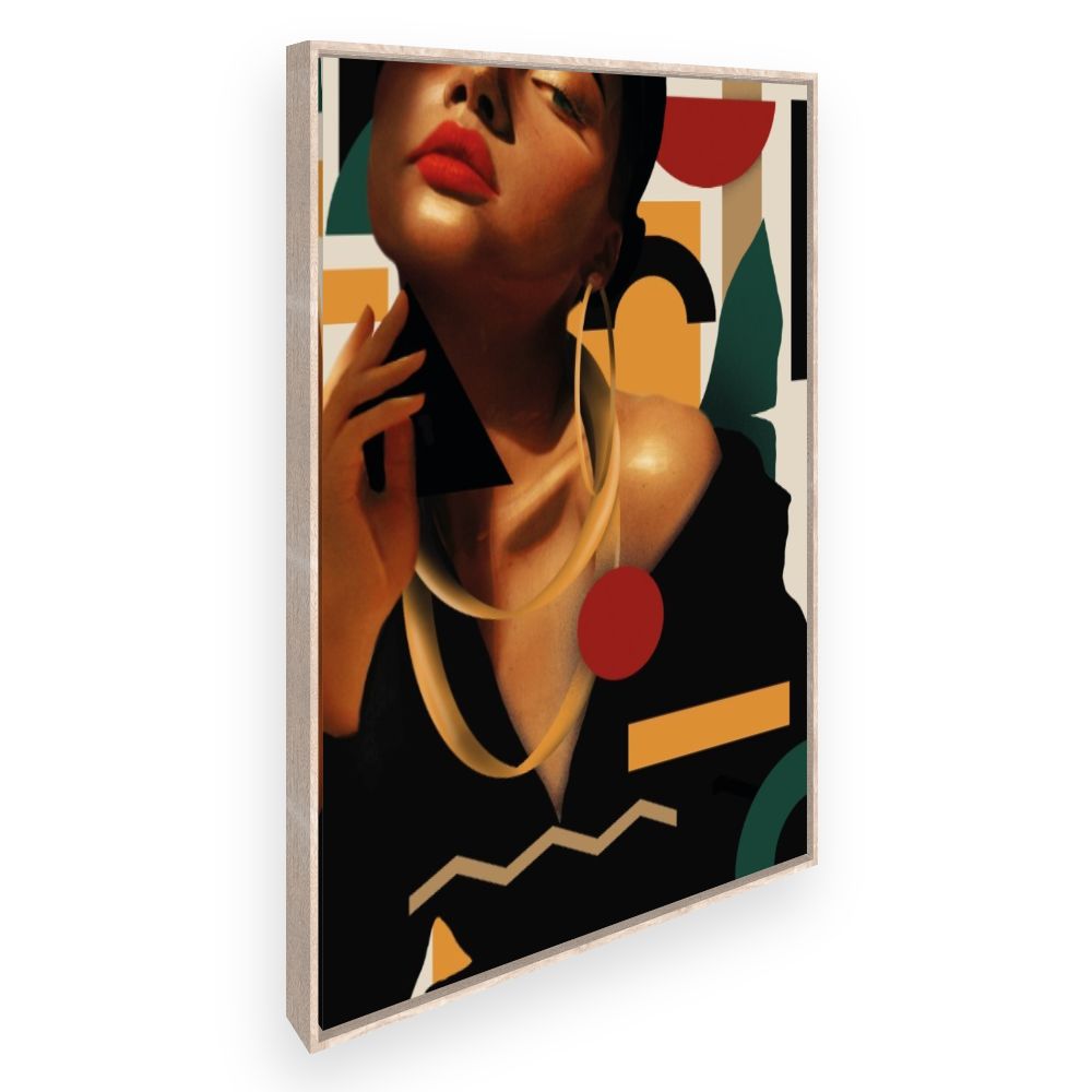 Toile Élégance abstraite