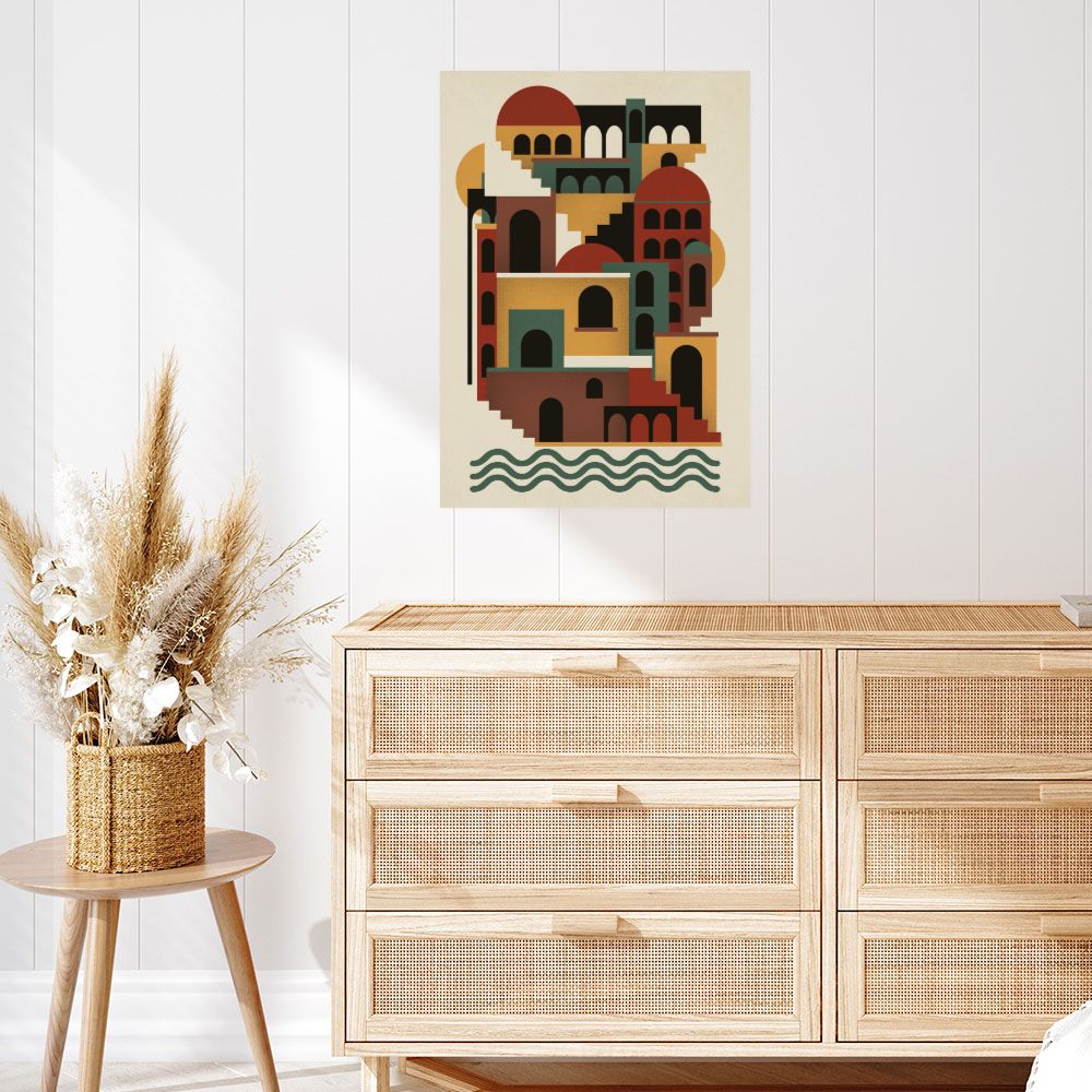 Affiche Architecture géométrique